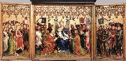 Stefan Lochner Altarpiece of the Patron Saints of Cologne oil painting on canvas